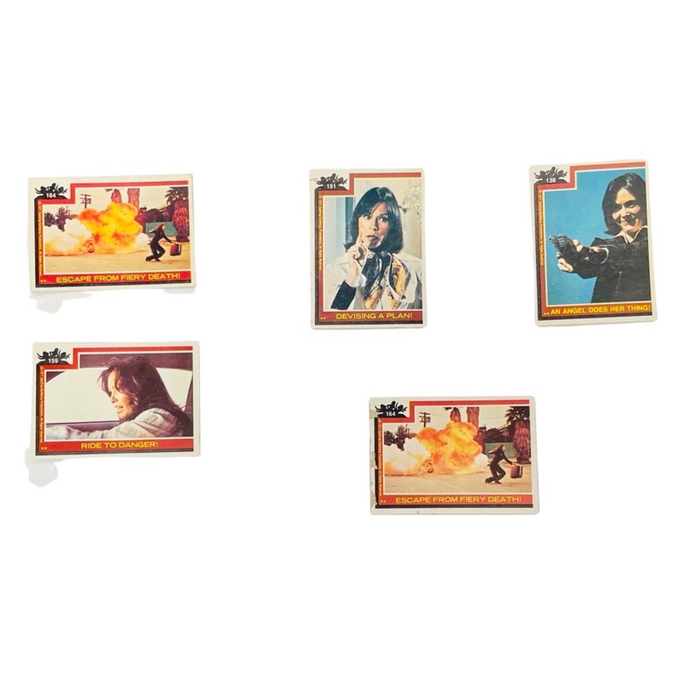 Vintage 1977 TOPPS - Series 3 (6 Cards w/Brown Outline)
